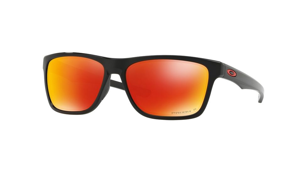 Oakley HOLSTON OO9334 Prescription Sunglasses, 58mm, Polished Black, OO9334-933412-58-SV