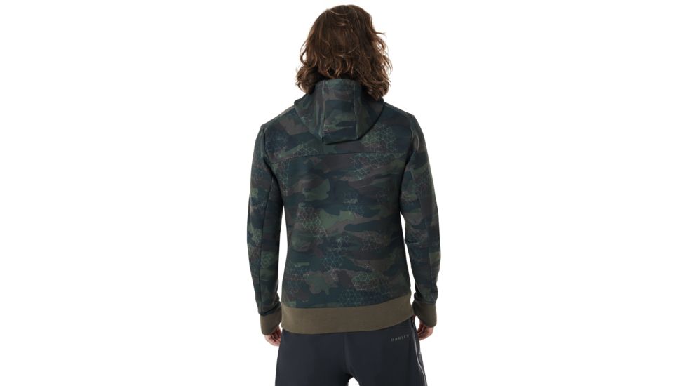 Oakley Hooded Scuba Fleece - Mens, Camou, Extra Small, 461639-9A1-XS
