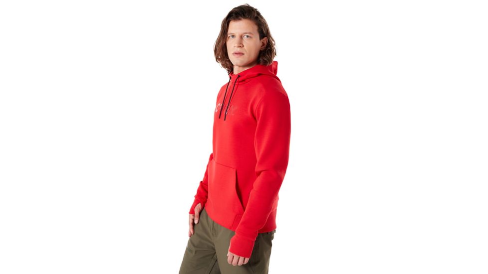 Oakley Hooded Scuba Fleece - Mens, Red Line, Medium, 461639-465-M