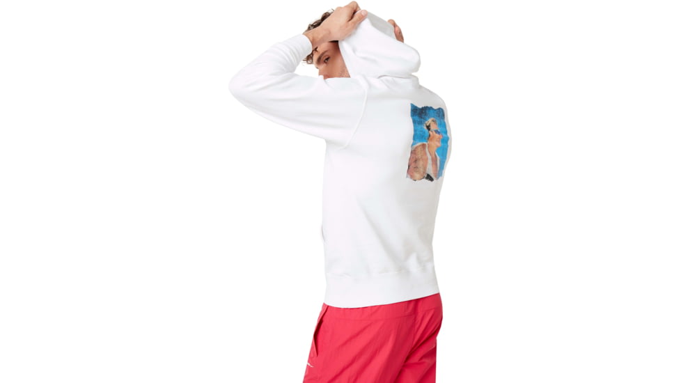 Oakley Hoodie ADV - Mens, White, Extra Large, 472571-100-XL