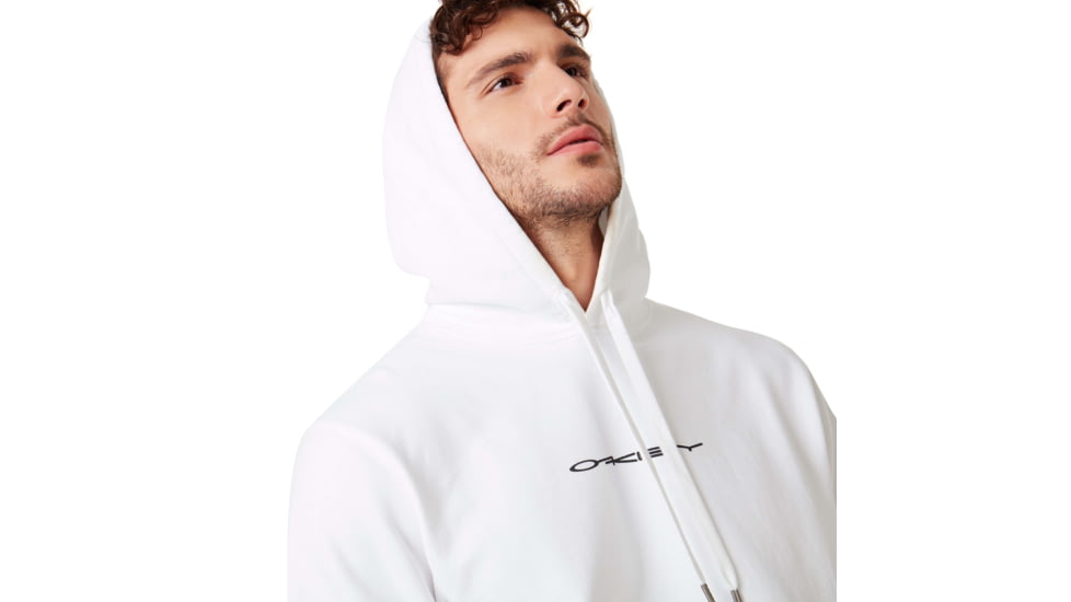 Oakley Hoodie ADV - Mens, White, Extra Large, 472571-100-XL