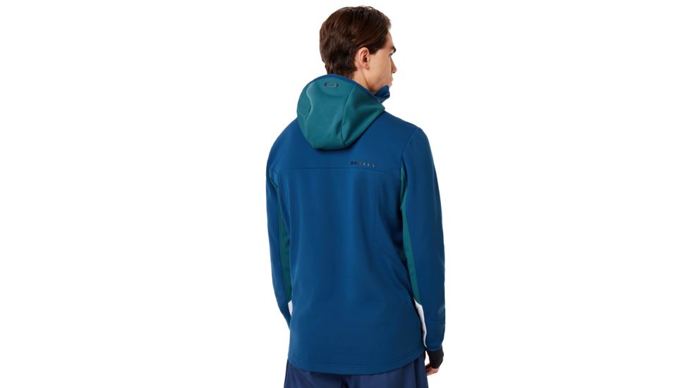 Oakley Hot Springs Thermal Fleece Fz - Mens, Poseidon, Large, 461772-6A1-L