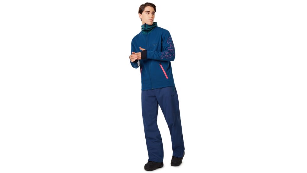 Oakley Hot Springs Thermal Fleece Fz - Mens, Poseidon, Large, 461772-6A1-L