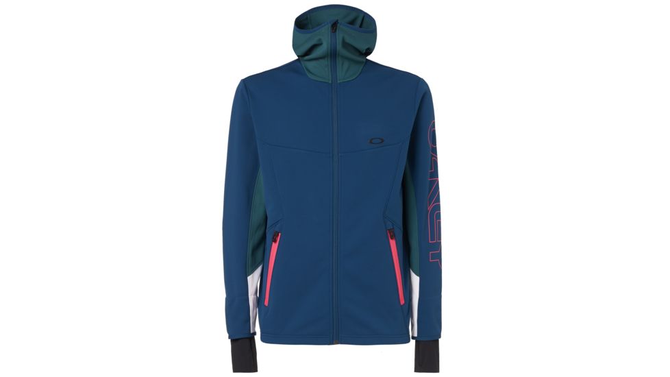 Oakley Hot Springs Thermal Fleece Fz - Mens, Poseidon, Large, 461772-6A1-L