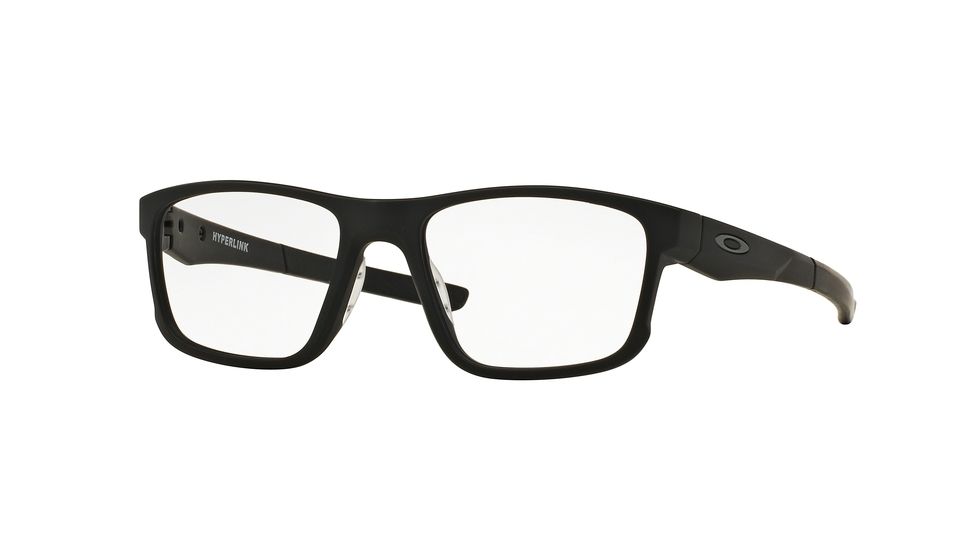 Oakley HYPERLINK OX8078 Eyeglass Frames 807801-52 - Satin Black Frame