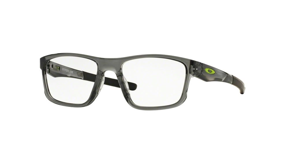 Oakley HYPERLINK OX8078 Eyeglass Frames 807802-52 - Grey Smoke Frame