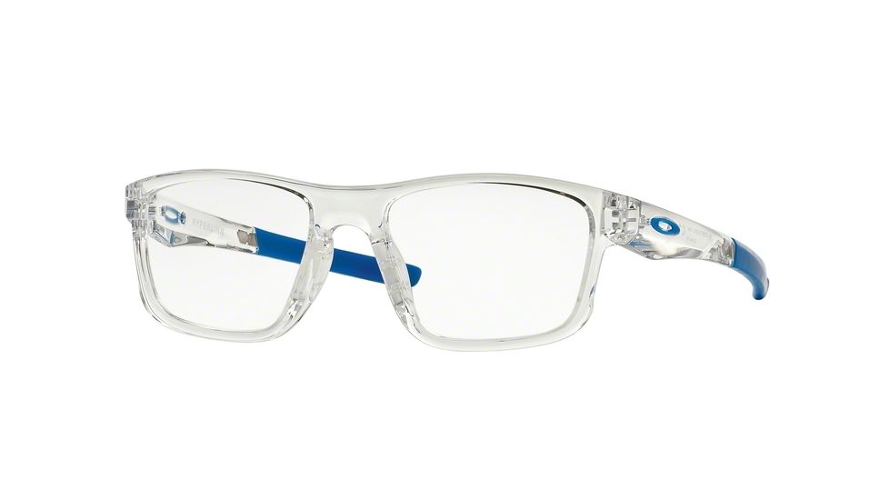 Oakley HYPERLINK OX8078 Eyeglass Frames 807806-52 - Polished Clear Frame
