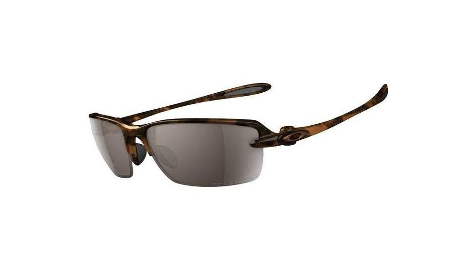 Oakley Ice Pick BrownTortoise Frame w/ TungstenIridium Polarized Lenses Sunglasses 12-958