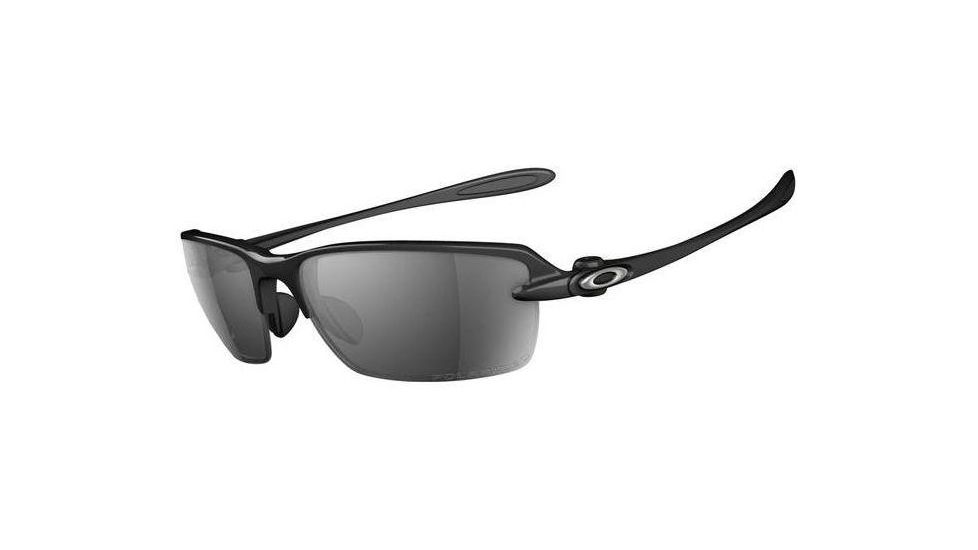 Oakley Ice Pick Jet Black Frame w/ Black Iridium Polarized Lenses Sunglasses 12-956