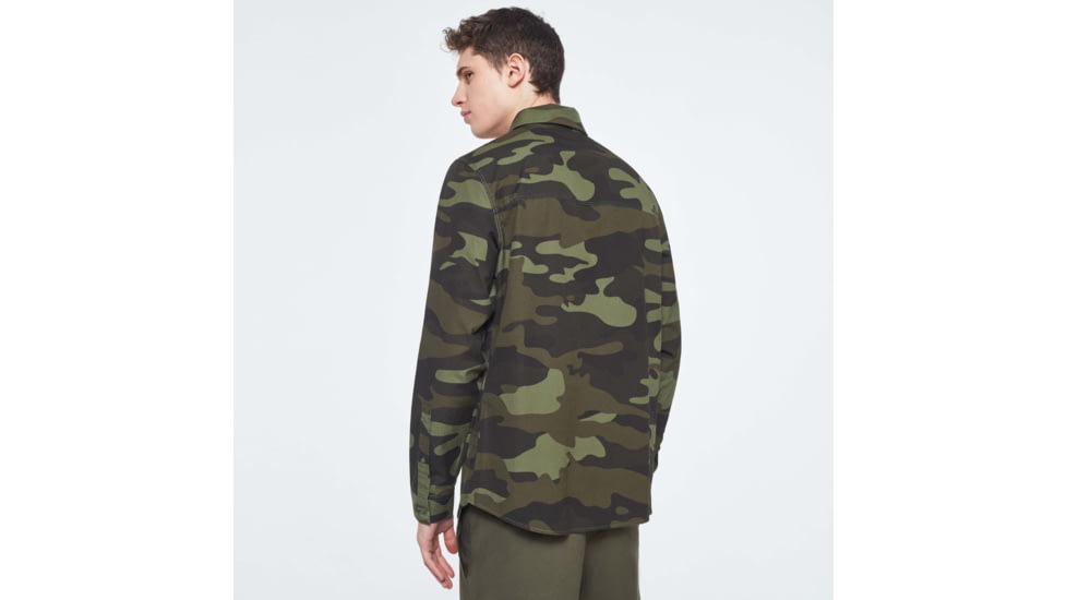 Oakley Icon Cargo Shirt - Mens, Core Camo, Small, FOA400495-982-S
