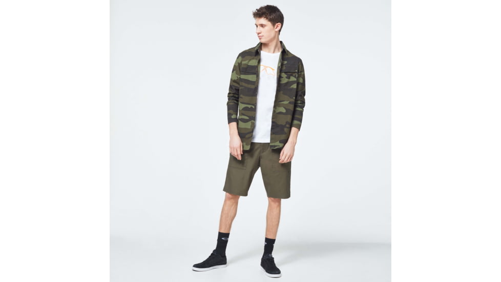 Oakley Icon Cargo Shirt - Mens, Core Camo, Small, FOA400495-982-S