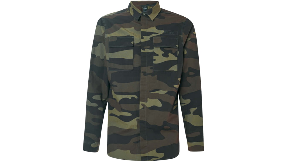 Oakley Icon Cargo Shirt - Mens, Core Camo, Small, FOA400495-982-S