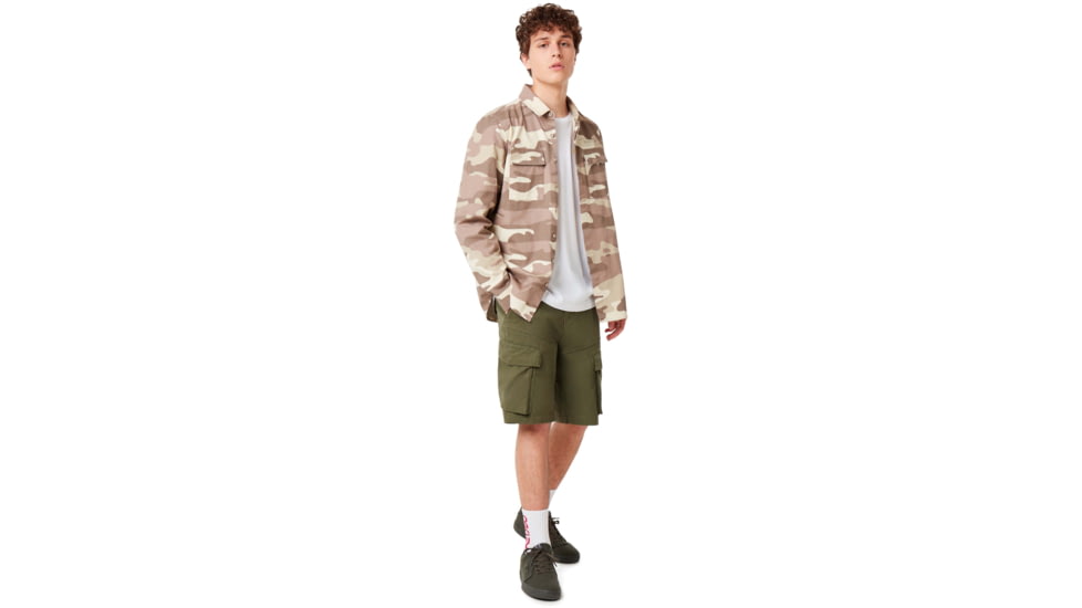 Oakley Icon Cargo Shirt - Mens, Desert Camouflage, Small, 401929-99C-S
