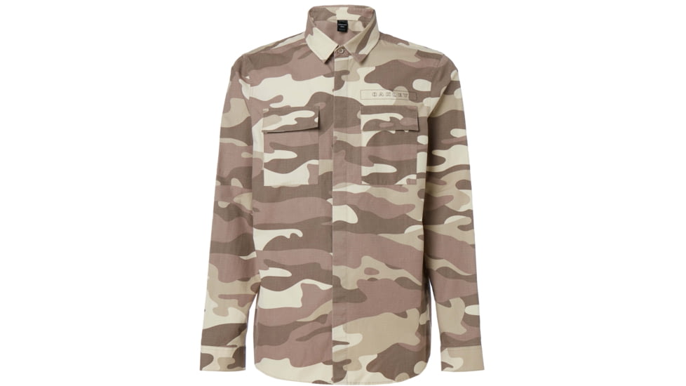 Oakley Icon Cargo Shirt - Mens, New Desert Camo, Extra Large, FOA400495-93Z-XL