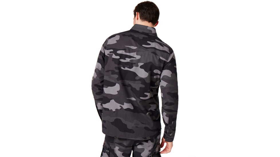 Oakley Icon Cargo Shirt - Mens, Grey Camouflage, Medium, 401929-98C-M