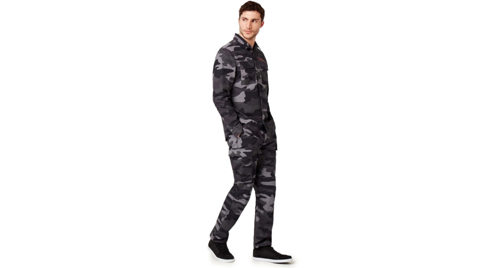 Oakley Icon Cargo Shirt - Mens, Grey Camouflage, Medium, 401929-98C-M