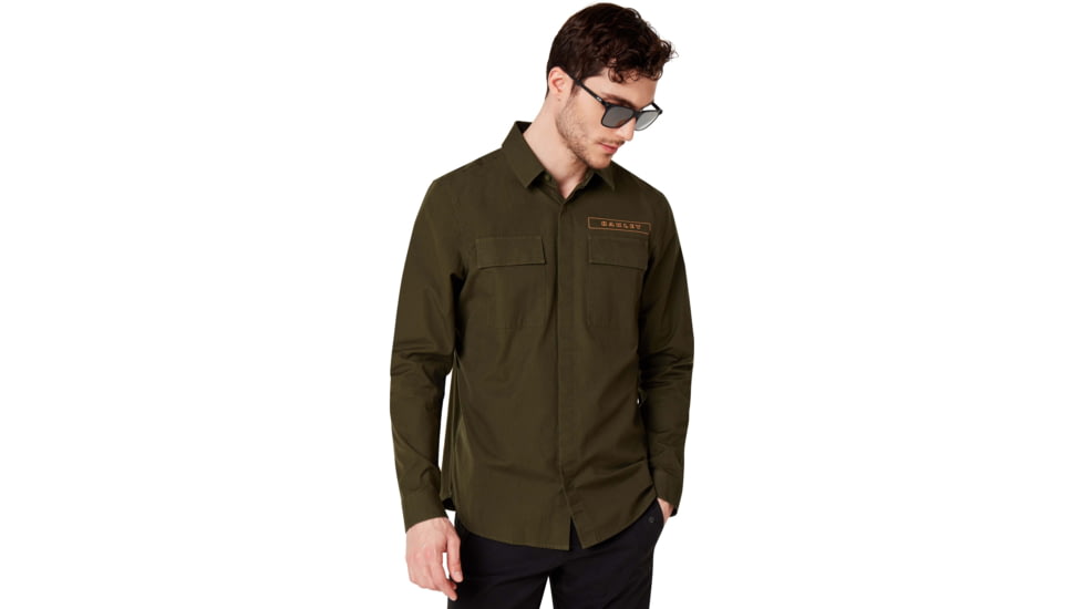 Oakley Icon Cargo Shirt - Mens, New Dark Brush, Medium, 401929-86L-M