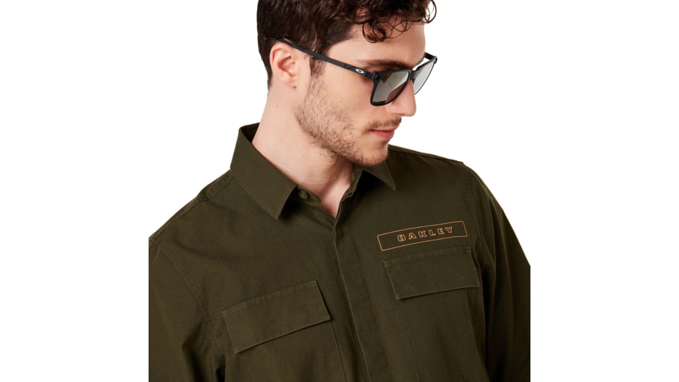 Oakley Icon Cargo Shirt - Mens, New Dark Brush, Medium, 401929-86L-M