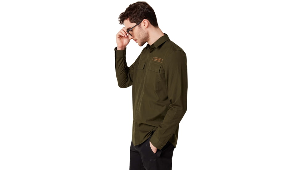 Oakley Icon Cargo Shirt - Mens, New Dark Brush, Medium, 401929-86L-M