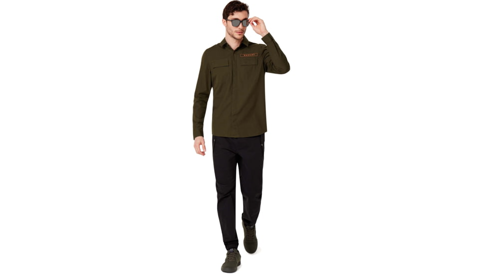 Oakley Icon Cargo Shirt - Mens, New Dark Brush, Medium, 401929-86L-M