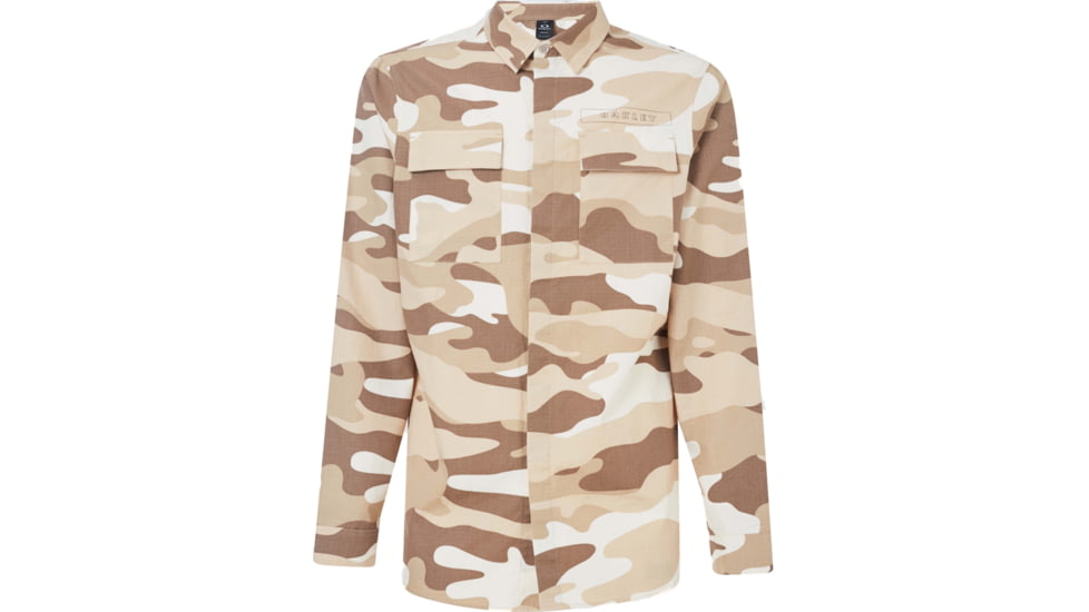 Oakley Icon Cargo Shirt - Mens, New Desert Camo, Large, FOA400495-93Z-L