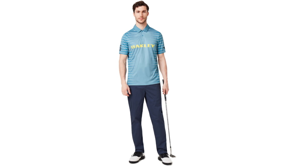 Oakley Icon Chino Golf Pant - Mens, Foggy Blue, 34X34, 422629-6FB-34X34