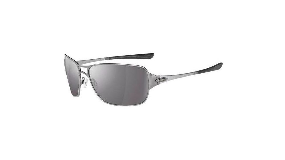Oakley Impatient Black Chrome Frame w/ Grey Lenses Sunglasses 05-786