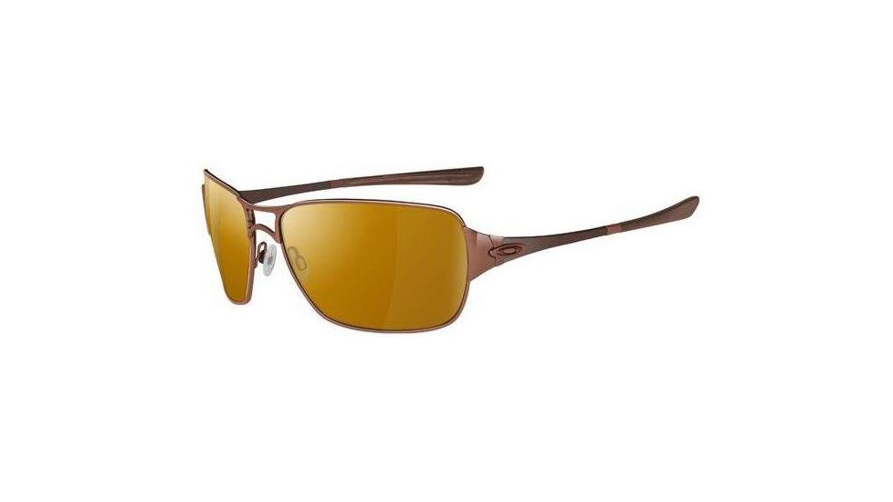 Oakley Impatient Polished Brown Frame w/ Dark Bronze Lenses Sunglasses 05-787