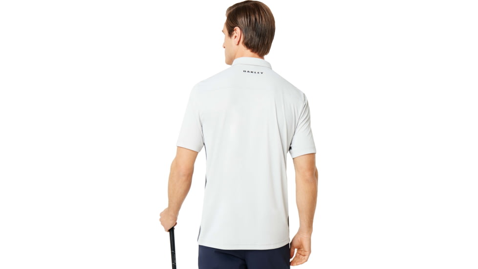 Oakley Infinity Line Golf Polo Short Sleeve Crs - Mens, Light Grey, Extra Small, 434309CRS-202-XS