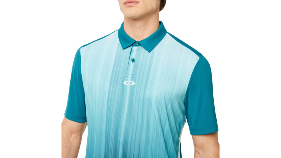 Oakley Infinity Line Golf Polo Short Sleeve Crs - Mens, Petrol, 3XL, 434309CRS-9PE-XXXL
