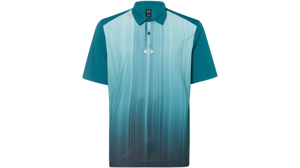 Oakley Infinity Line Golf Polo Short Sleeve Crs - Mens, Petrol, 3XL, 434309CRS-9PE-XXXL