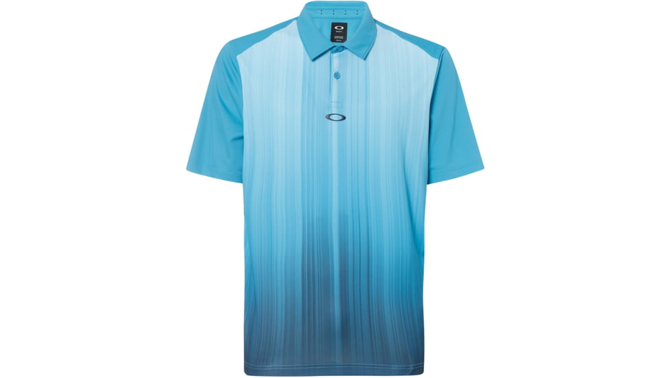 Oakley Infinity Line Golf Polo Short Sleeve Crs - Mens, Stormed Blue, Extra Small, 434309CRS-6SB-XS