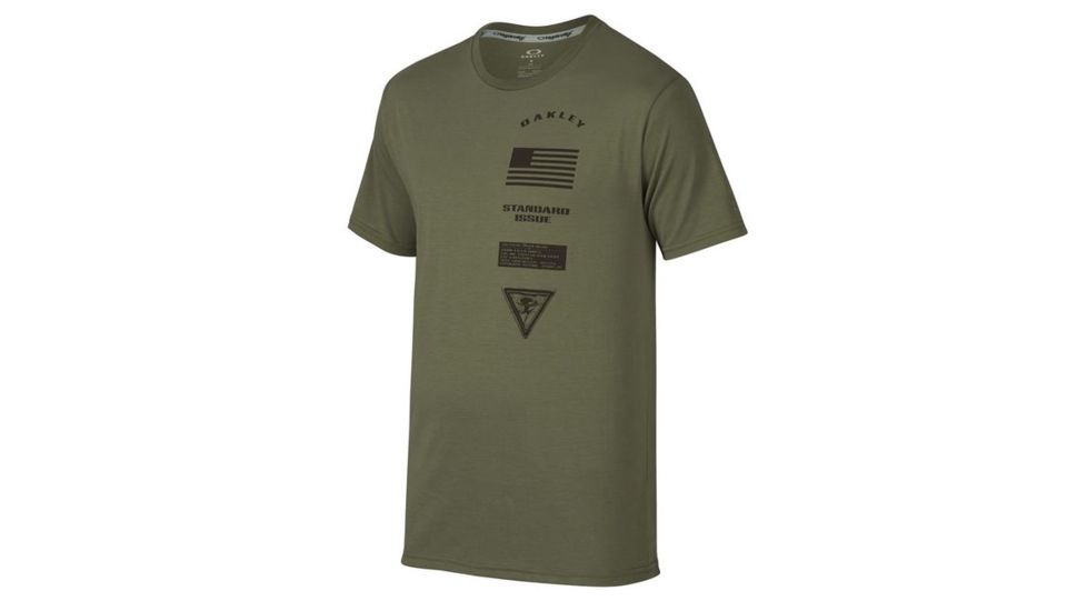 Oakley Insignia Tee, Worn Olive, Medium 455166-79B-MD