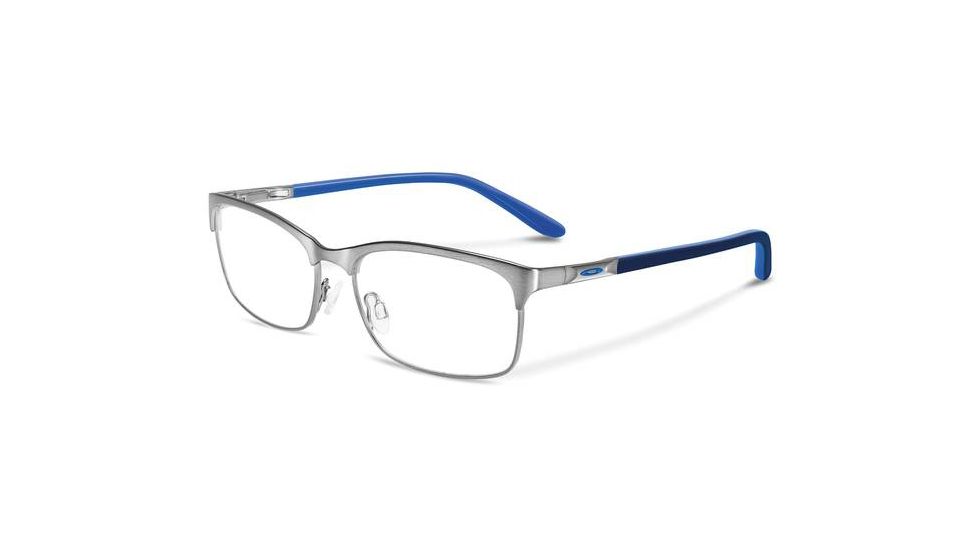 Oakley Intuitive Eyeglasses, Brushed Chrome, 53.4 mm OX3157-0153