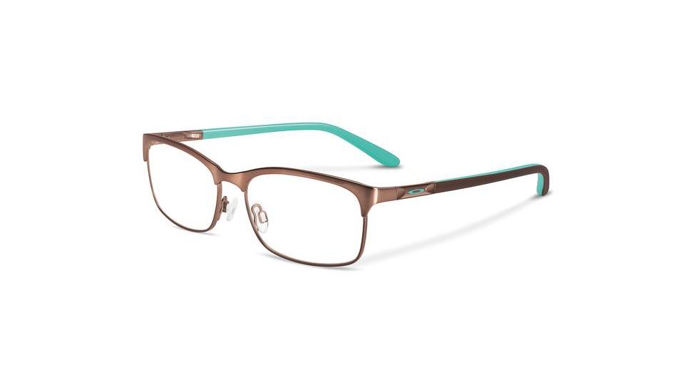 Oakley Intuitive Eyeglasses, Brushed Chocolate, 53.4 mm OX3157-0353