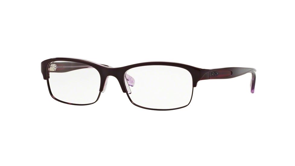 Oakley Irreverent Progressive Rx Eyeglasses 106202-52 - Purple Tiger Frame