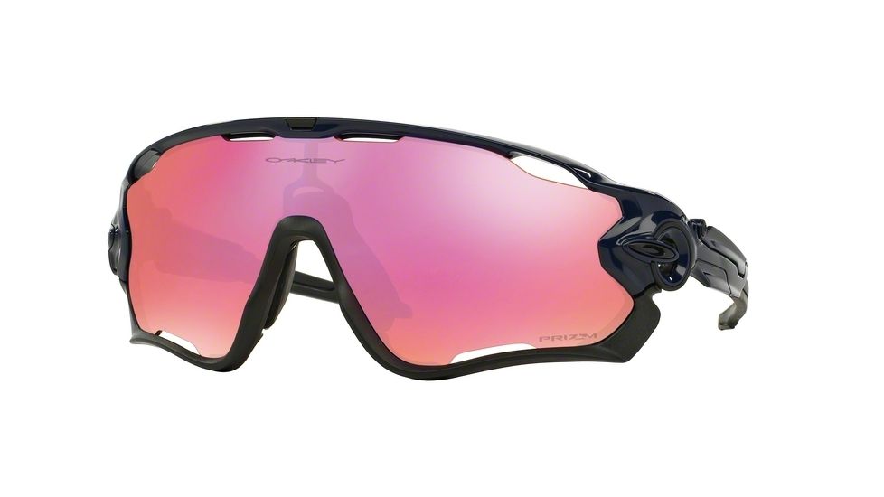 Oakley JAWBREAKER OO9290 Single Vision Prescription Sunglasses OO9290-929004-31 - Lens Diameter 131 mm, Lens Diameter 31 mm, Frame Color Polished Navy