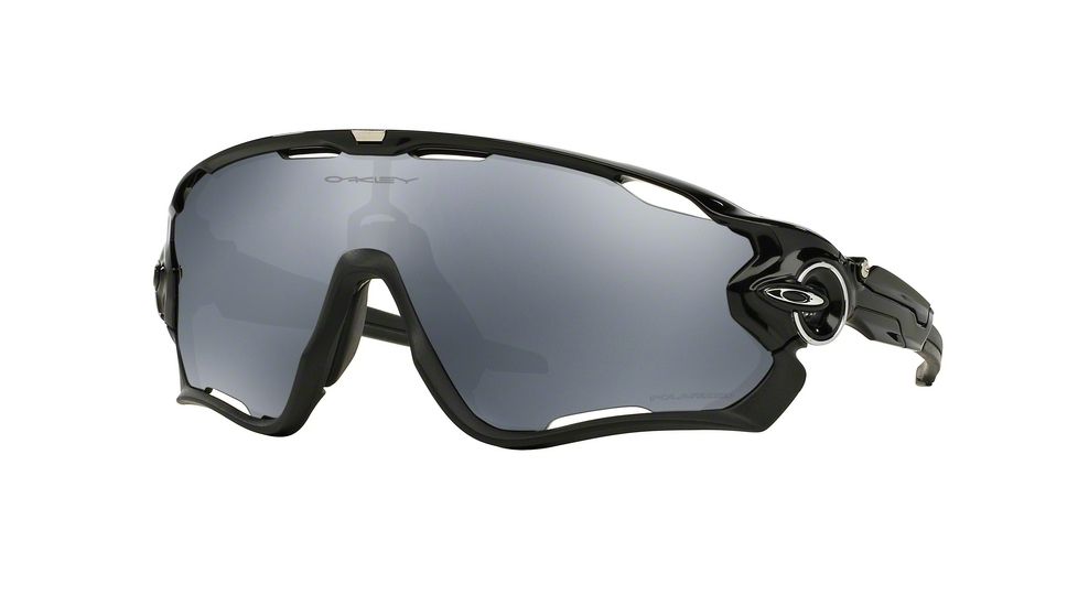 Oakley JAWBREAKER OO9290 Sunglasses 929007-31 - Polished Black Frame, Black Iridium Polarized Lenses