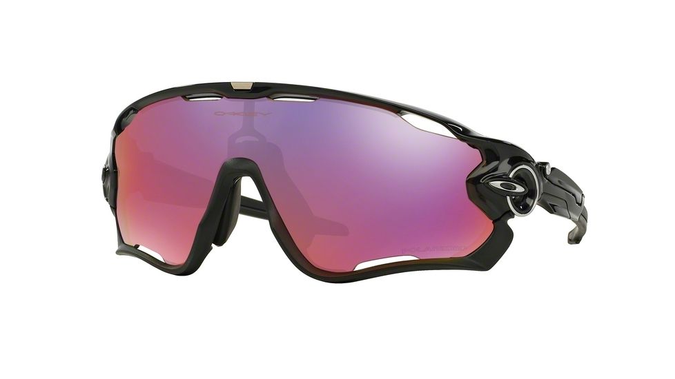 Oakley JAWBREAKER OO9290 Sunglasses 929008-31 - Black Ink Frame, Oo Red Iridium Polarized Lenses