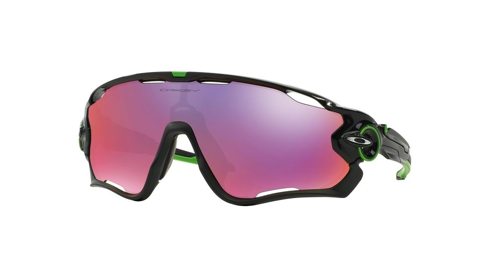 Oakley JAWBREAKER OO9290 Sunglasses 929010-31 - Cavendish Polished Black Frame, Prizm Road Lenses