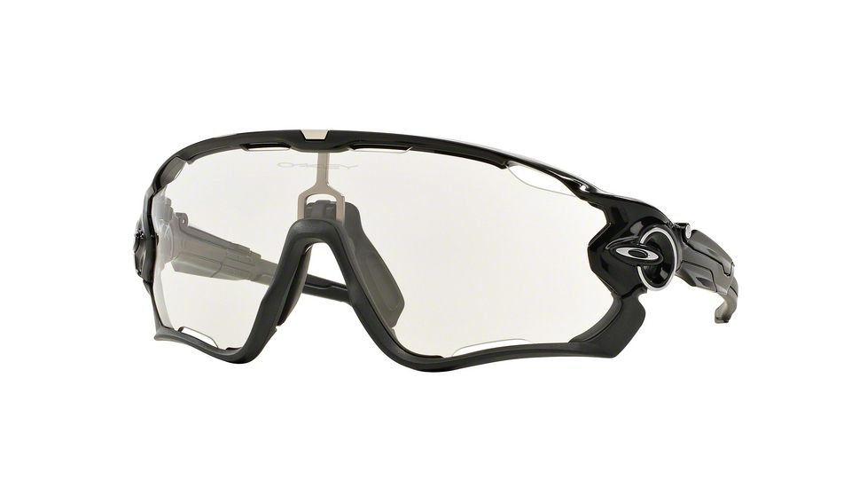 Oakley JAWBREAKER OO9290 Single Vision Prescription Sunglasses OO9290-929014-31 - Lens Diameter 131 mm, Lens Diameter 31 mm, Frame Color Polished Black