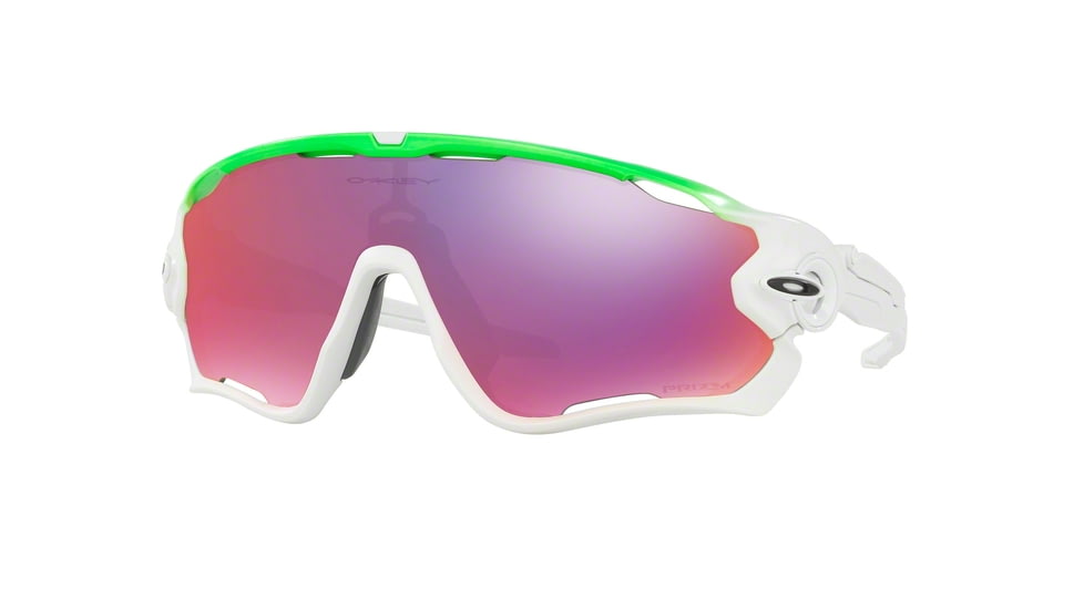 Oakley Jawbreaker OO9290 Sunglasses 929015-31 - Green Fade Frame, Prizm Road Lenses