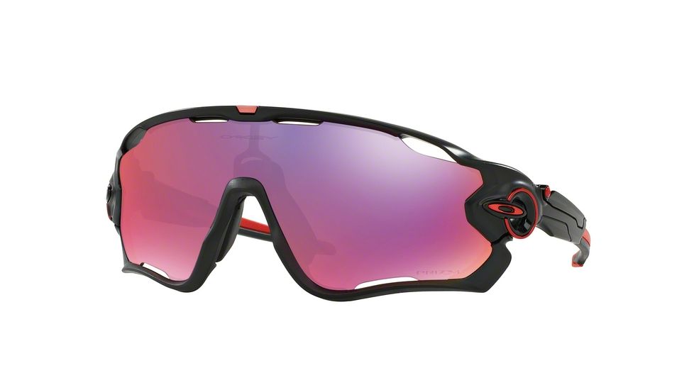 Oakley JAWBREAKER OO9290 Sunglasses 929020-31 - Matte Black Frame, Prizm Road Lenses