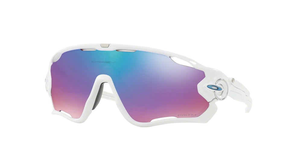 Oakley JAWBREAKER OO9290 Single Vision Prescription Sunglasses OO9290-929021-31 - Lens Diameter 131 mm, Lens Diameter 31 mm, Frame Color Polished White