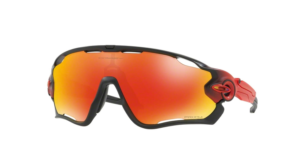 Oakley Jawbreaker OO9290 Sunglasses 929023-31 - Ruby Fade Frame, Prizm Ruby Lenses