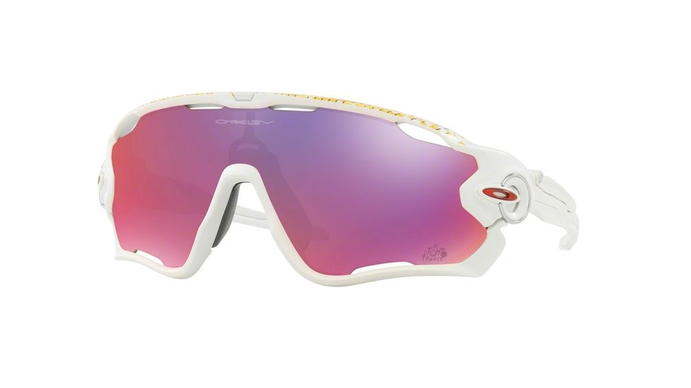 Oakley Jawbreaker OO9290 Sunglasses 929027-31 - Matte White Frame, Prizm Road Lenses