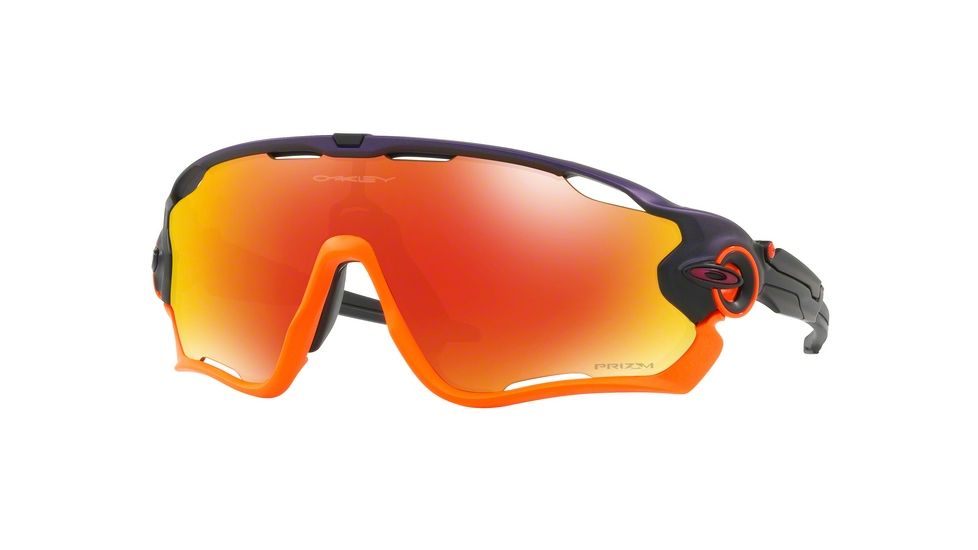 Oakley Jawbreaker OO9290 Sunglasses 929030-31 - Purple Pop Fade Frame, Prizm Ruby Lenses