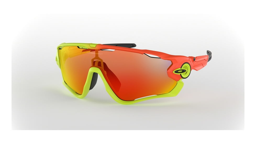 Oakley Jawbreaker OO9290 Sunglasses 929031-31 - Harmony Fade Frame, Prizm Ruby Lenses