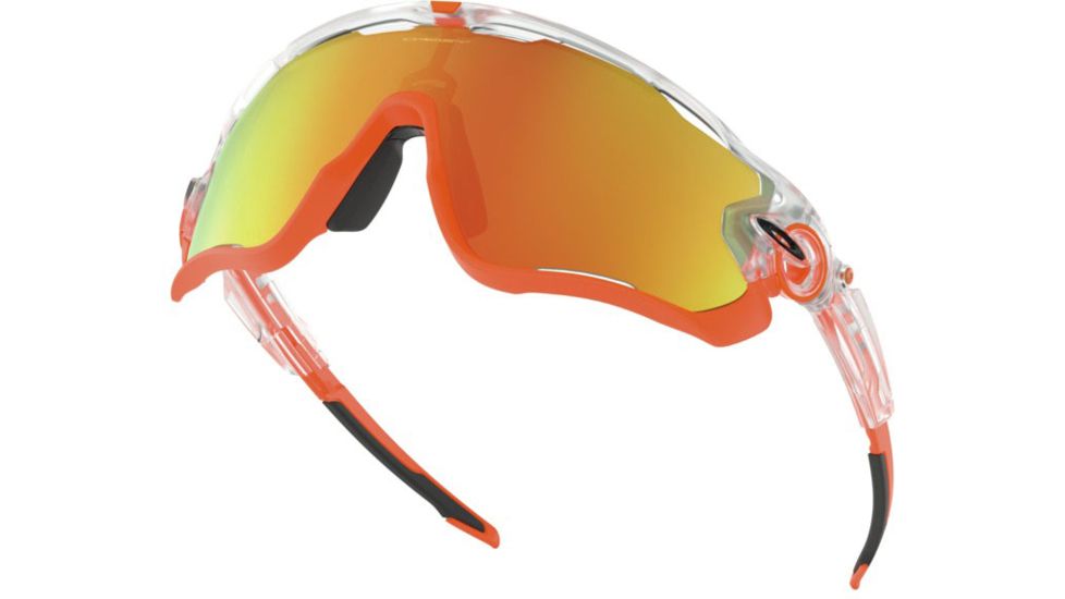 Oakley JAWBREAKER OO9290 Progressive Prescription Sunglasses, 31mm, Matte Clear, OO9290-929037-31-PRO