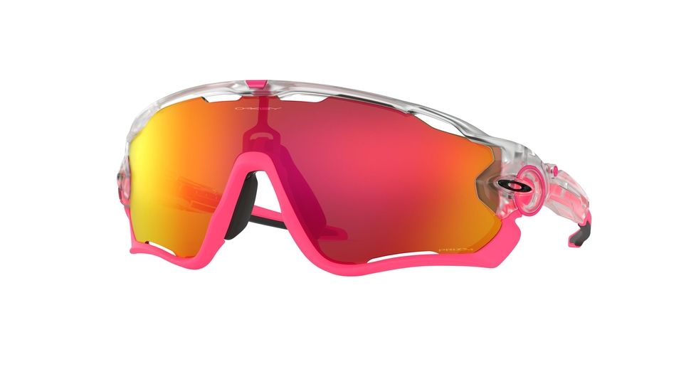 Oakley JAWBREAKER OO9290 Single Vision Prescription Sunglasses OO9290-929039-31 - Lens Diameter 131 mm, Lens Diameter 31 mm, Frame Color Matte Clear